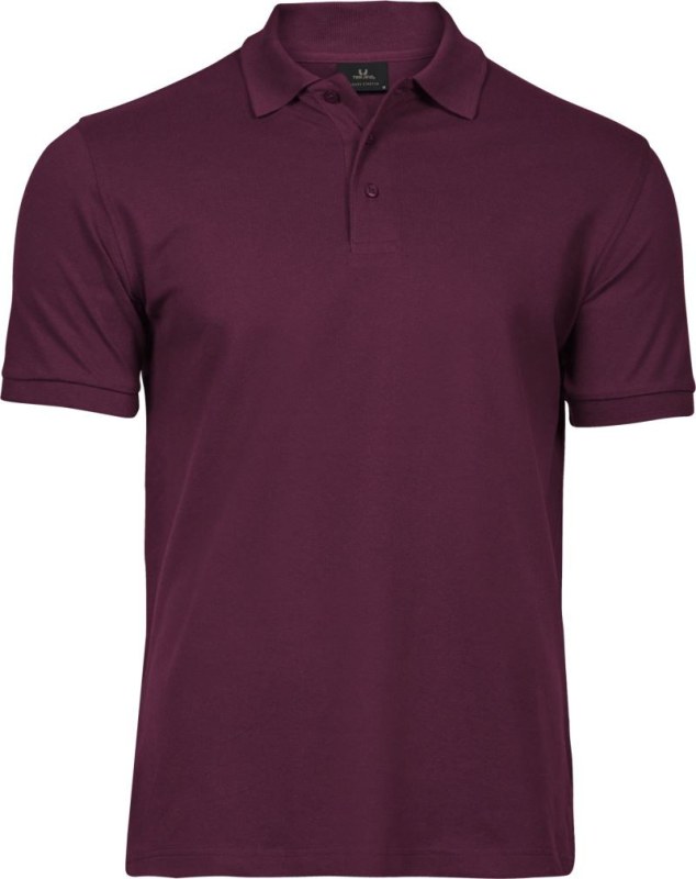 Tee Jays TJ 1405 Pánské luxusní těžké strečové piqué polo 18.1405 wine