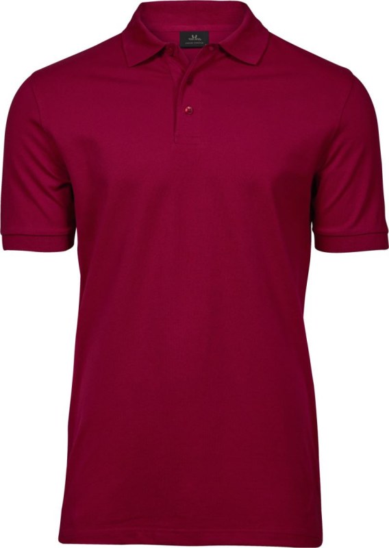 Tee Jays TJ 1405 Pánské luxusní těžké strečové piqué polo 18.1405 deep red