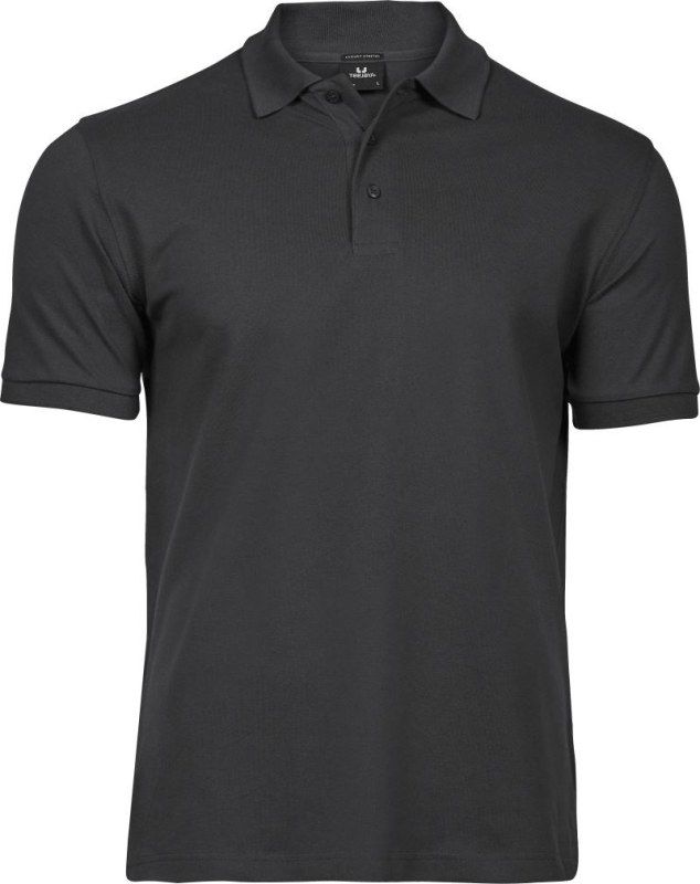 Tee Jays TJ 1405 Pánské luxusní těžké strečové piqué polo 18.1405 dark grey