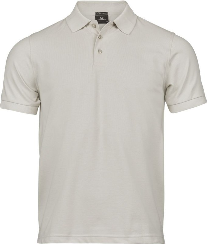 Tee Jays TJ 1405 Pánské luxusní těžké strečové piqué polo 18.1405 cement - Pánské oblečení trička