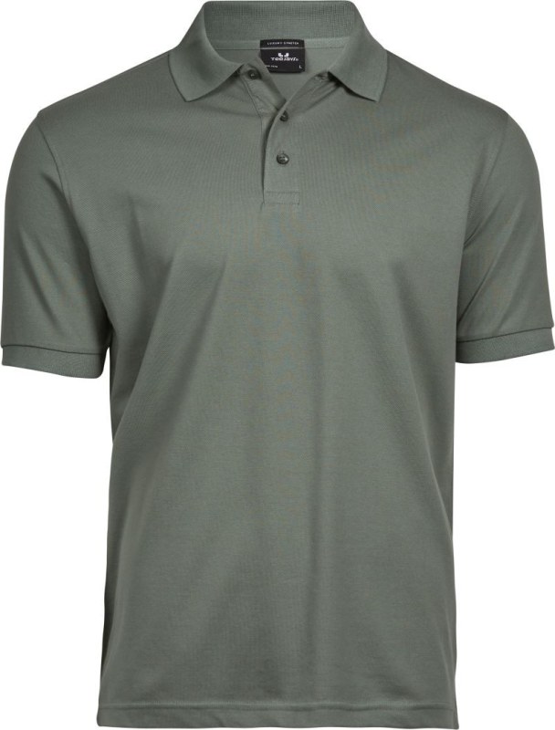Tee Jays TJ 1405 Pánské luxusní těžké strečové piqué polo 18.1405 leaf green
