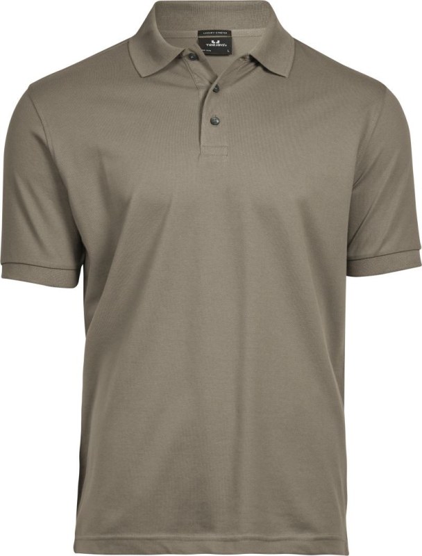 Tee Jays TJ 1405 Pánské luxusní těžké strečové piqué polo 18.1405 clay
