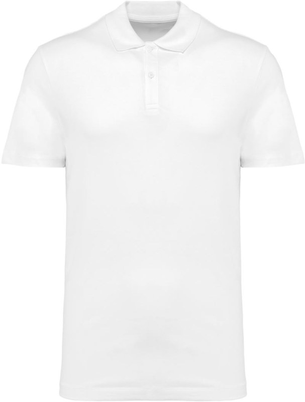 Kariban PK 200 Pánské Supima® strečové piqué polo 20.0200 white - Pánské oblečení trička