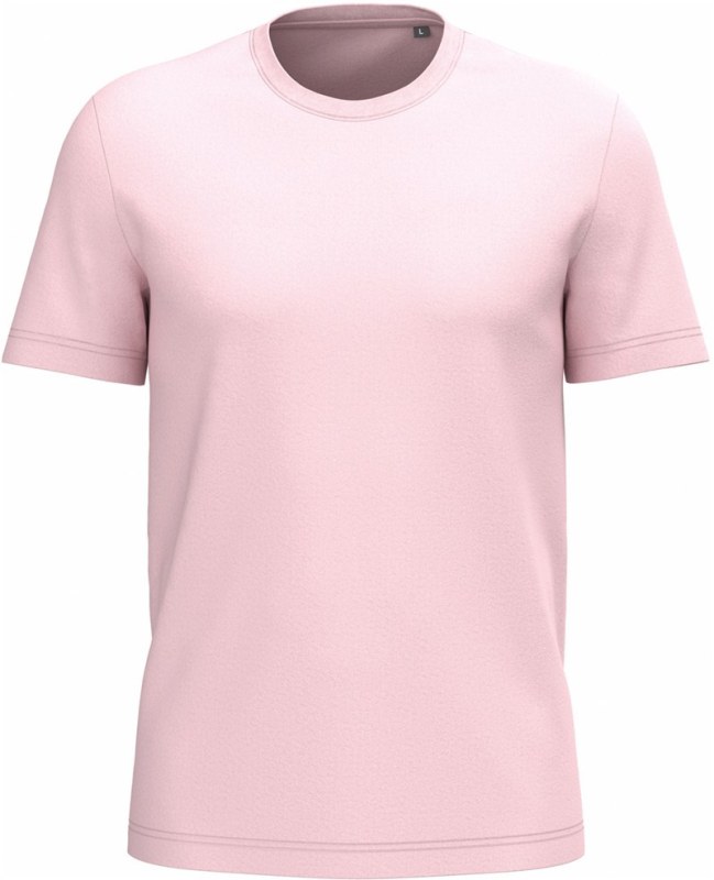 Kariban K 3025IC Pánské bio IC tričko 20.3025 pale pink - Pánské oblečení trička
