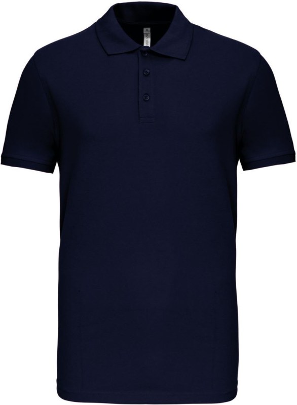 Kariban K 239 Pánské elastické piqué polo 20.K239 navy