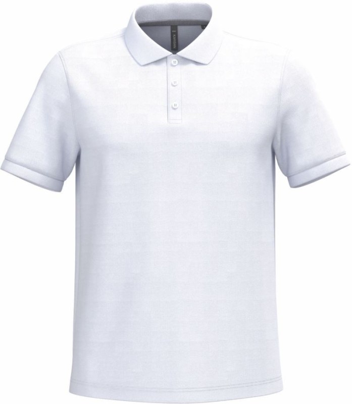 Kariban K 241 Pánské piqué polo 20.K241 white