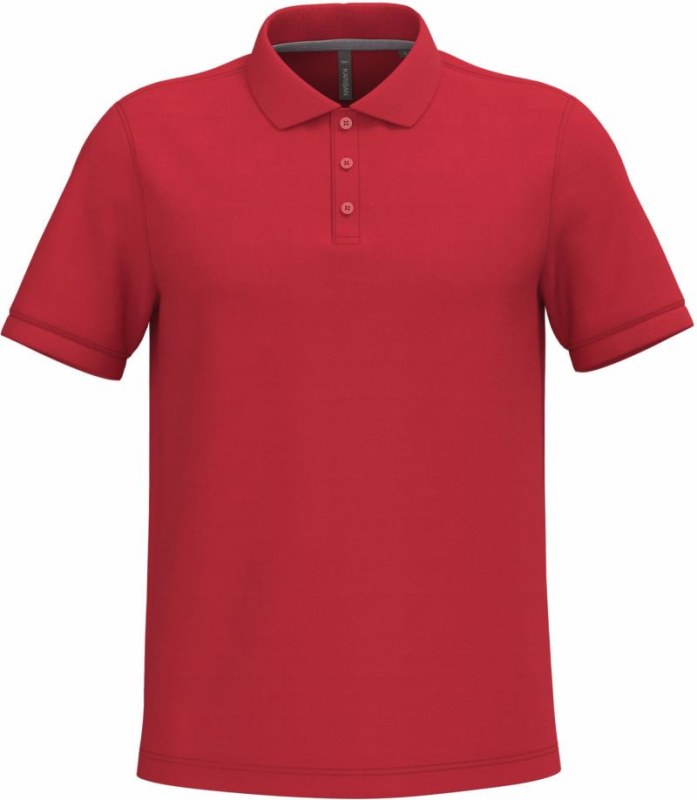 Kariban K 241 Pánské piqué polo 20.K241 red