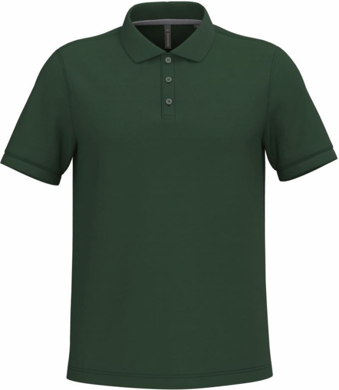 Kariban K 241 Pánské piqué polo 20.K241 forest green