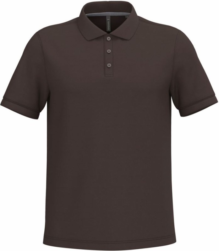 Kariban K 241 Pánské piqué polo 20.K241 chocolate