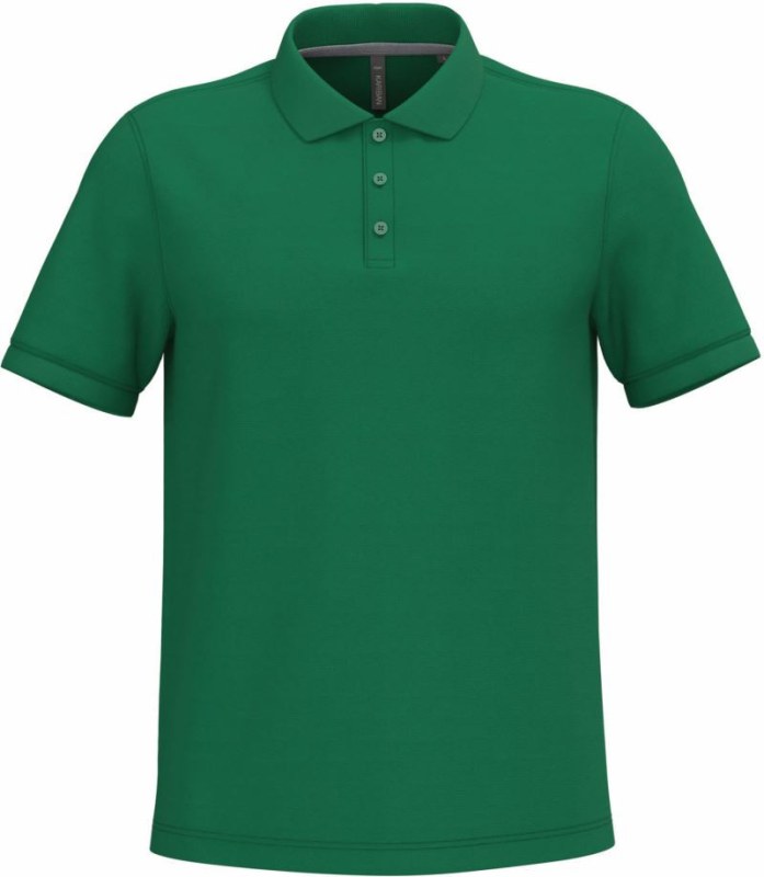 Kariban K 241 Pánské piqué polo 20.K241 kelly green - Pánské oblečení trička