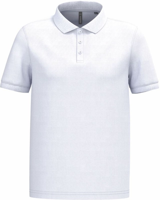 Kariban K 254 Pánské piqué polo 20.K254 white