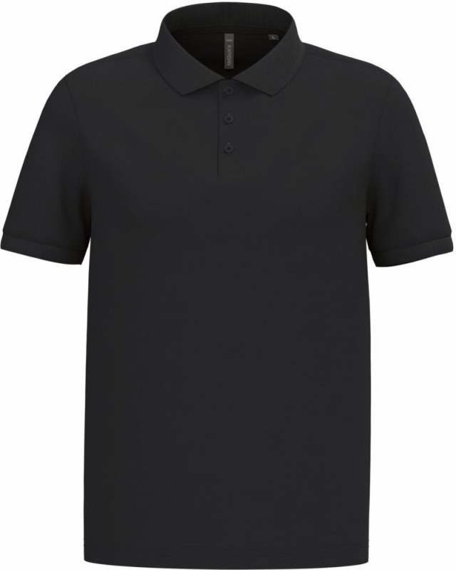 Kariban K 254 Pánské piqué polo 20.K254 black - Pánské oblečení trička