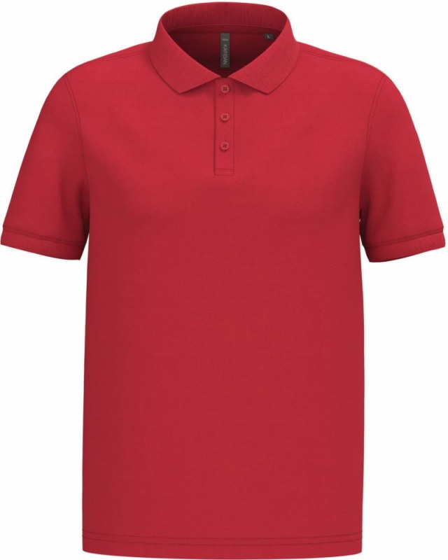 Kariban K 254 Pánské piqué polo 20.K254 red - Pánské oblečení trička