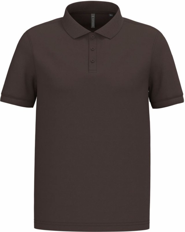 Kariban K 254 Pánské piqué polo 20.K254 chocolate
