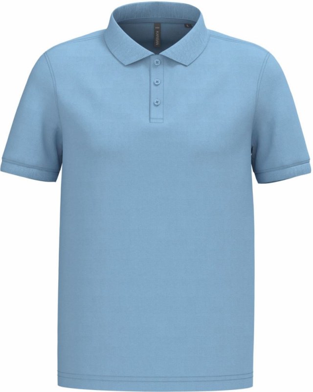 Kariban K 254 Pánské piqué polo 20.K254 sky blue