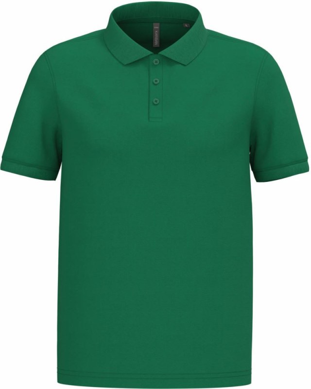 Kariban K 254 Pánské piqué polo 20.K254 kelly green