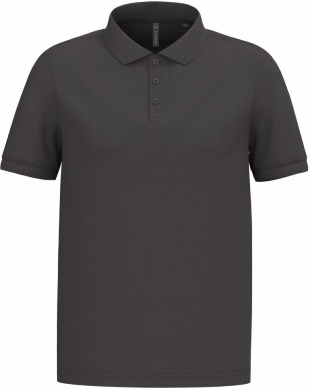 Kariban K 254 Pánské piqué polo 20.K254 dark grey