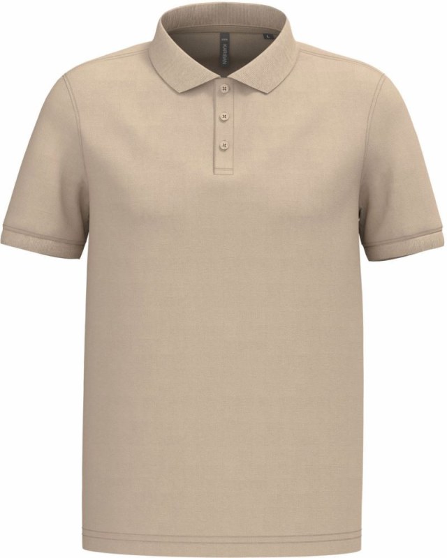 Kariban K 254 Pánské piqué polo 20.K254 light sand