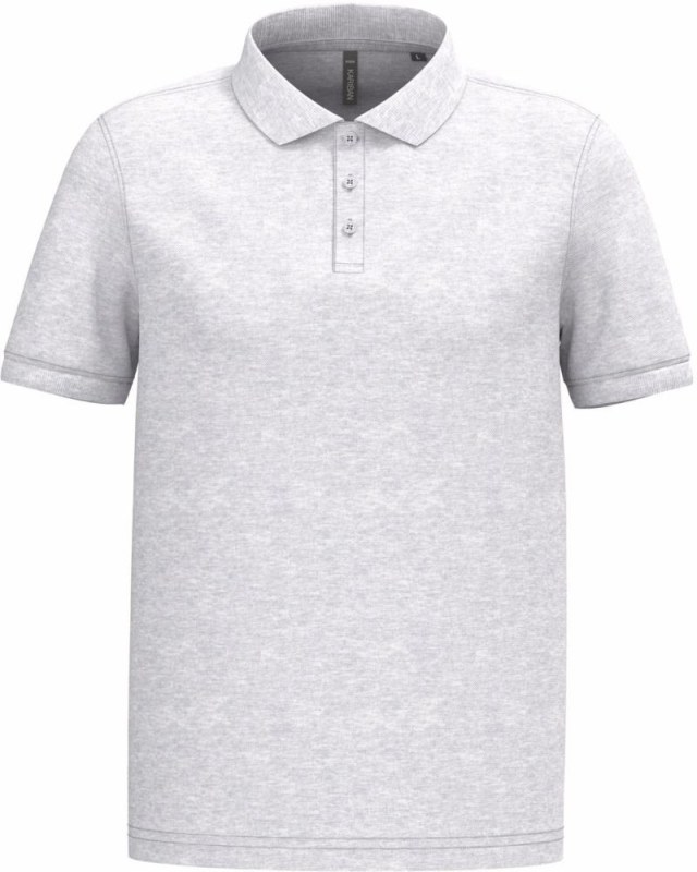 Kariban K 254 Pánské piqué polo 20.K254 ash heather
