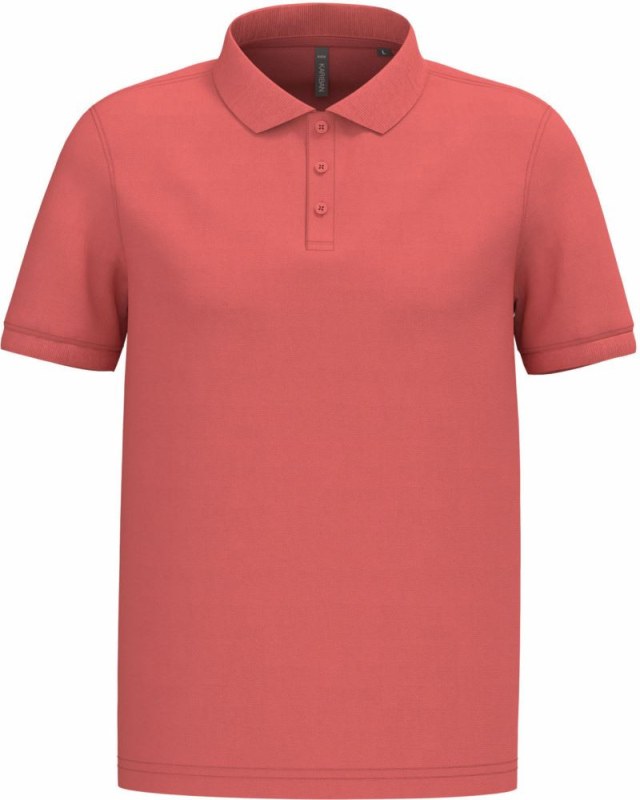 Kariban K 254 Pánské piqué polo 20.K254 true coral