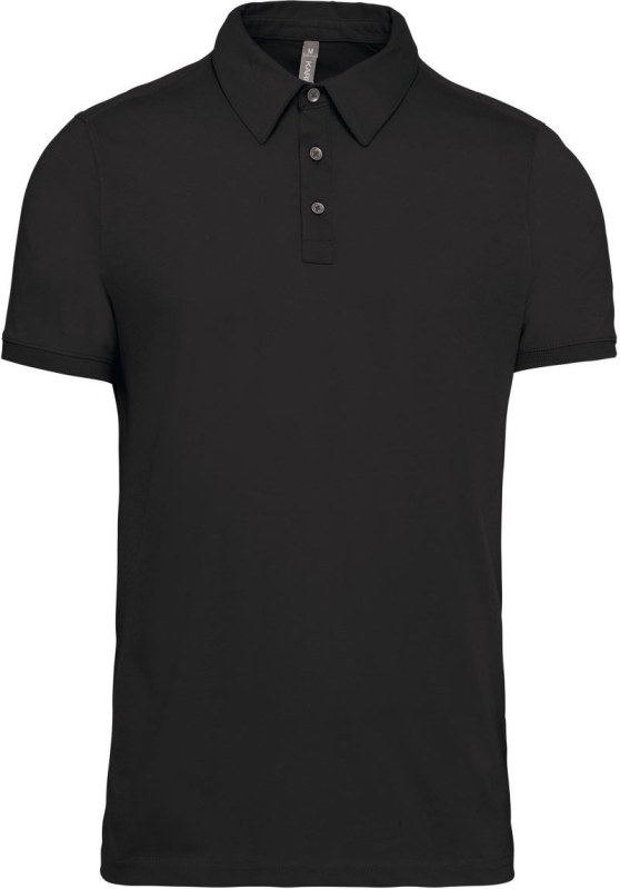 Kariban K 262 Pánské žerzejové polo 20.K262 black - Pánské oblečení trička