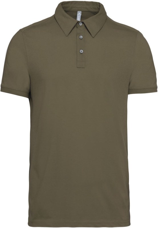 Kariban K 262 Pánské žerzejové polo 20.K262 light khaki
