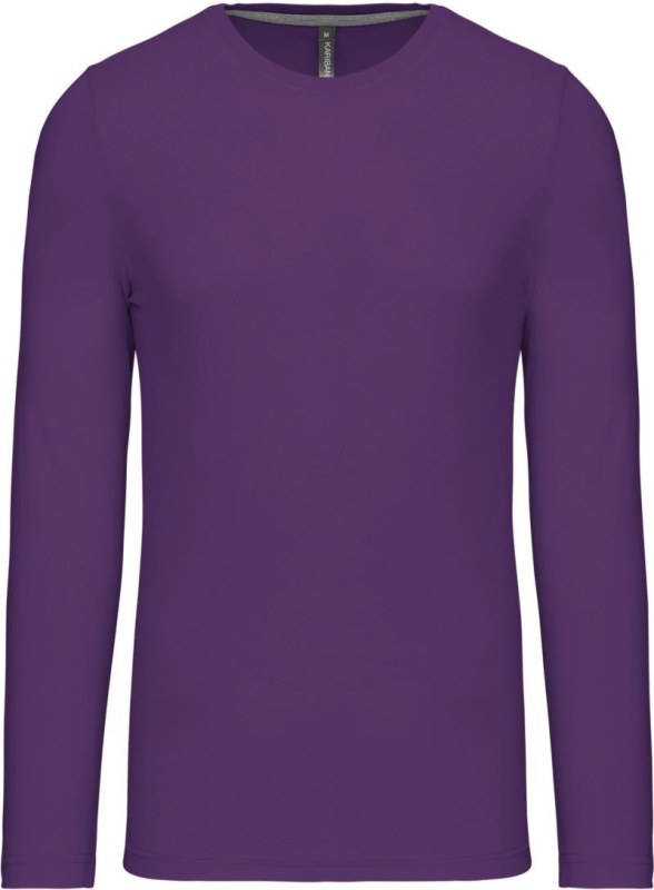 Kariban K 359 Pánské tričko s dlouhým rukávem 20.K359 purple