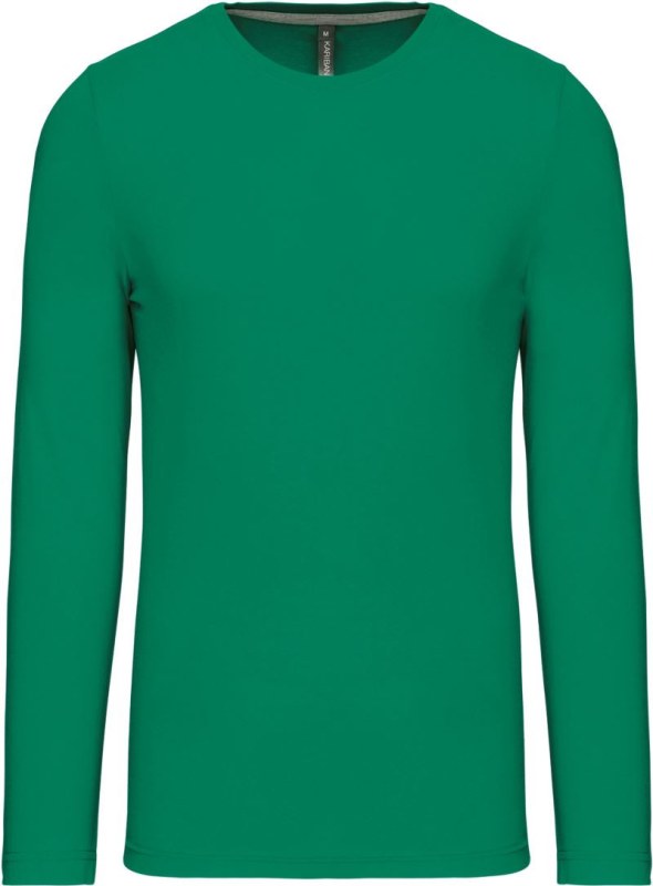 Kariban K 359 Pánské tričko s dlouhým rukávem 20.K359 kelly green