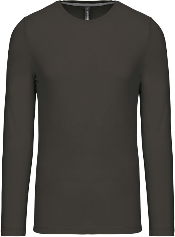 Kariban K 359 Pánské tričko s dlouhým rukávem 20.K359 dark grey