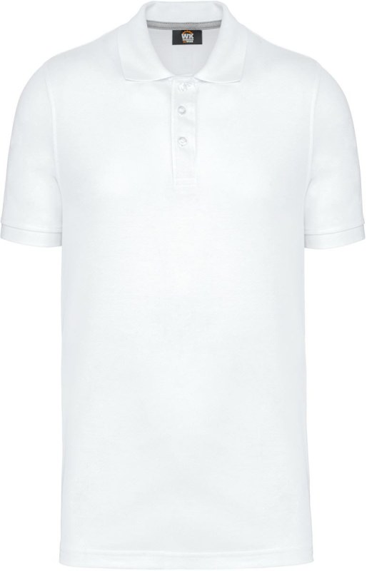 WK WK 274 Pánské pracovní piqué polo z těžké bavlny 20.W274 white