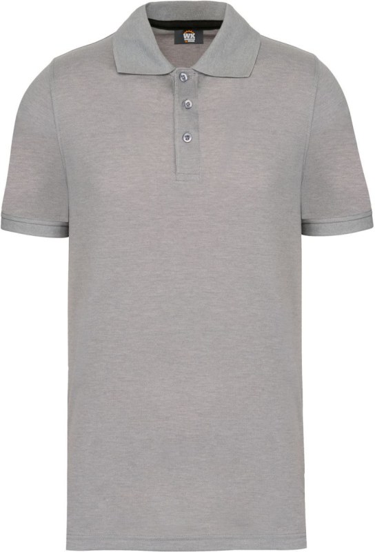 WK WK 274 Pánské pracovní piqué polo z těžké bavlny 20.W274 oxford grey