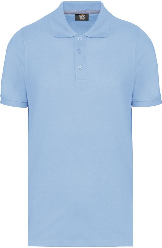 WK WK 274 Pánské pracovní piqué polo z těžké bavlny 20.W274 sky blue