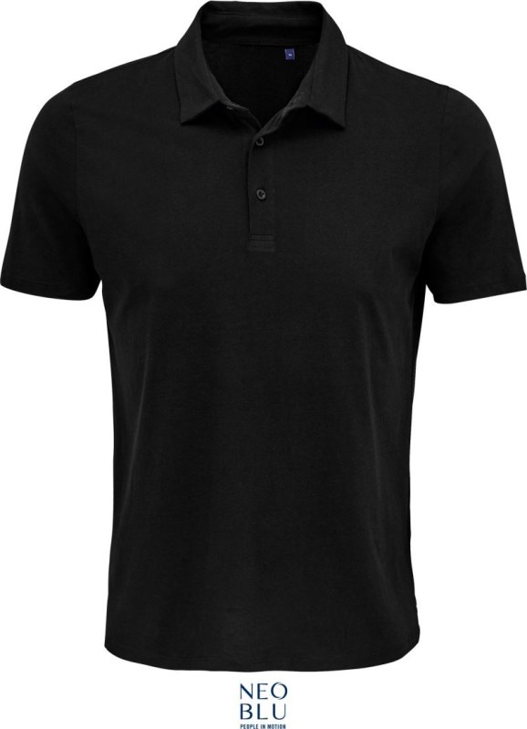 NEOBLU Octave Men Pánské žerzejové polo 24.3572 deep black