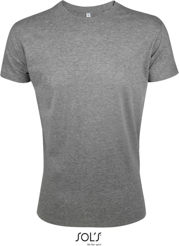 SOL´S Regent Fit Pánské tričko "Slim Fit" 25.0553 grey melange