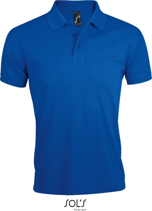 SOL´S Prime Men Pánské piqué polo z těžké bavlny 25.0571 royal blue