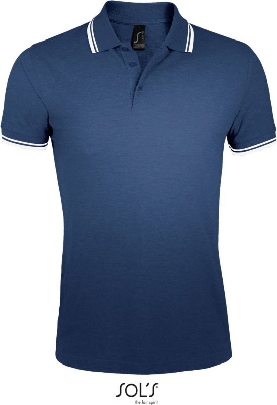 SOL´S Pasadena Men Pánské piqué polo 25.0577 french navy/white