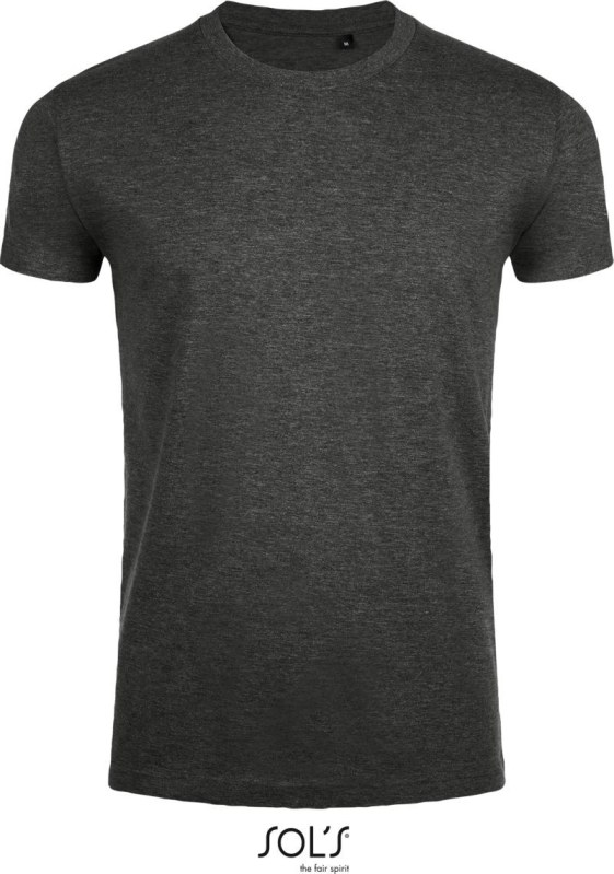 SOL´S Imperial Fit Pánské tričko "Slim Fit" 25.0580 charcoal melange