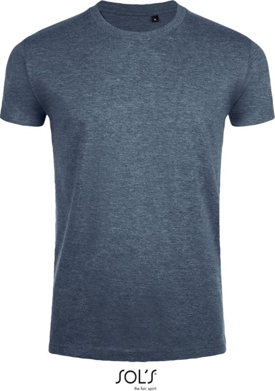 SOL´S Imperial Fit Pánské tričko "Slim Fit" 25.0580 heather denim