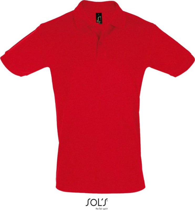 SOL´S Perfect Men Pánské piqué polo 25.1134 red