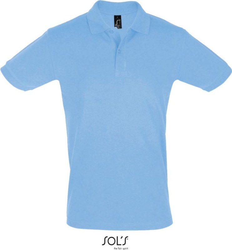 SOL´S Perfect Men Pánské piqué polo 25.1134 sky blue