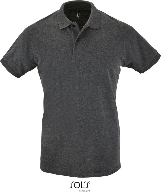 SOL´S Perfect Men Pánské piqué polo 25.1134 charcoal melange