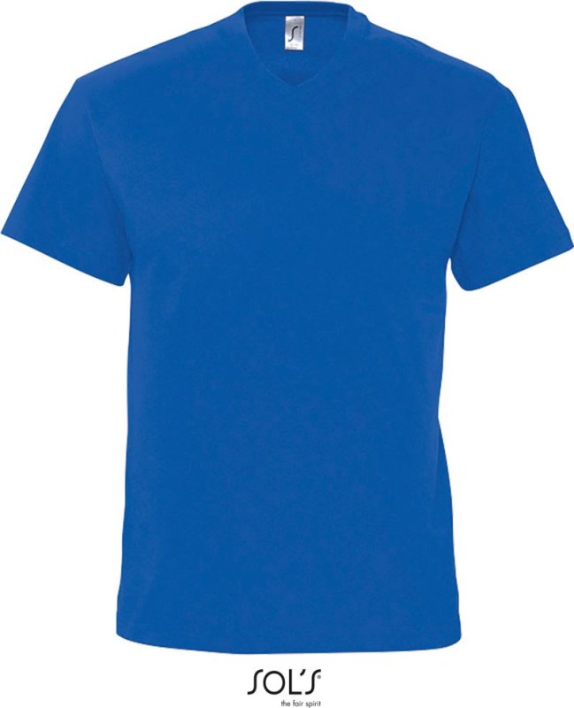 SOL´S Victory Pánské tričko s výstřihem do V 25.1150 royal blue