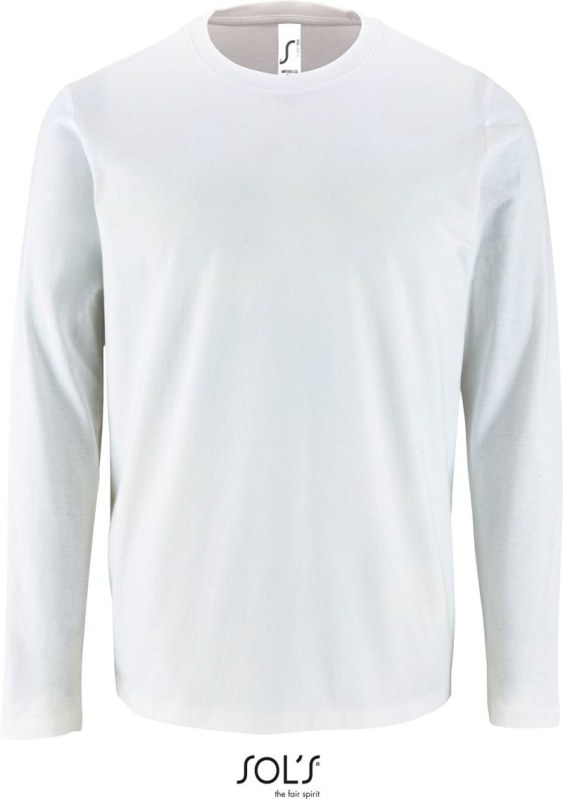 SOL´S Imperial LSL Men Pánské tričko s dlouhým rukávem 25.2074 white