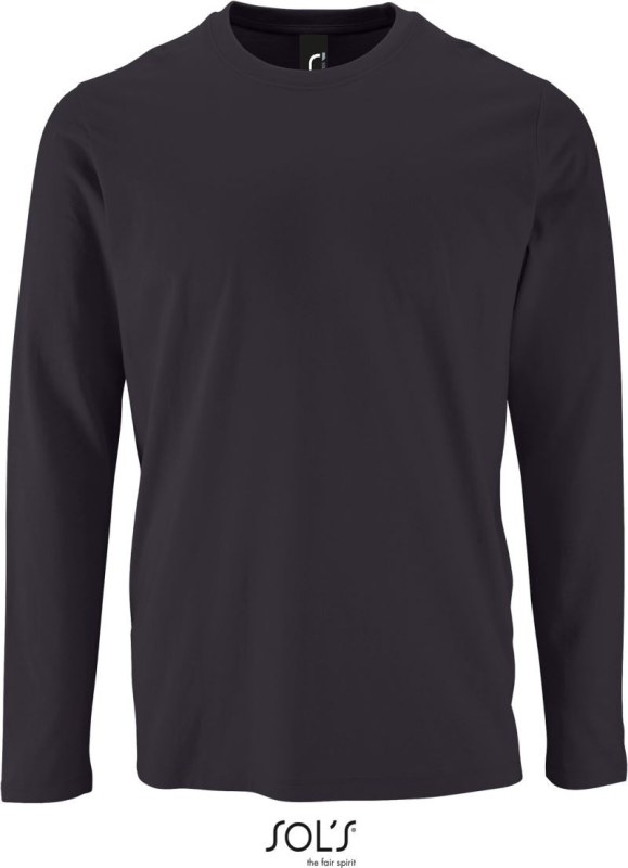 SOL´S Imperial LSL Men Pánské tričko s dlouhým rukávem 25.2074 mouse grey