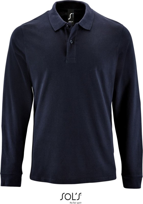 SOL´S Perfect LSL Men Pánské piqué polo s dlouhým rukávem 25.2087 french navy