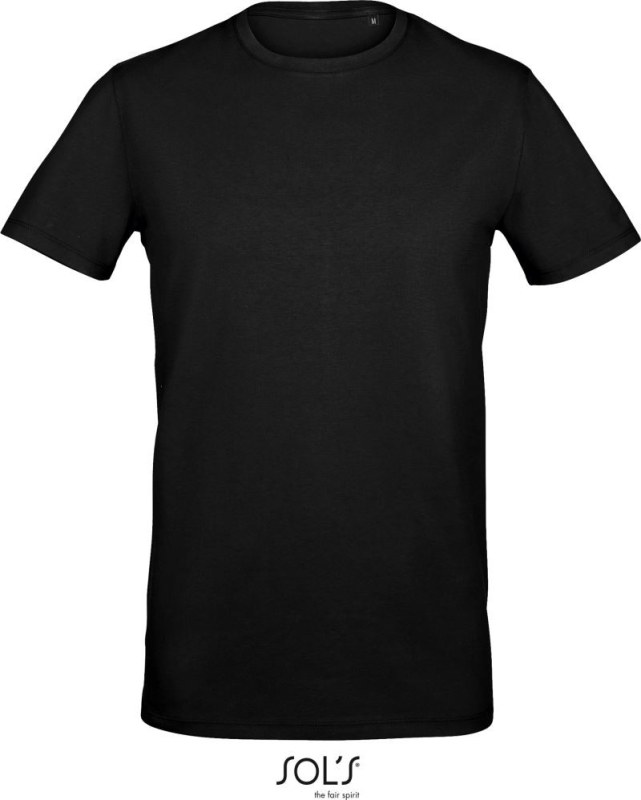 SOL´S Millenium Men Pánské tričko 25.2945 deep black