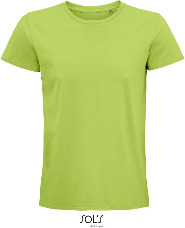 SOL´S Pioneer Men Pánské tričko z bio bavlny 25.3565 apple green