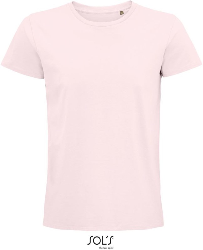 SOL´S Pioneer Men Pánské tričko z bio bavlny 25.3565 pale pink