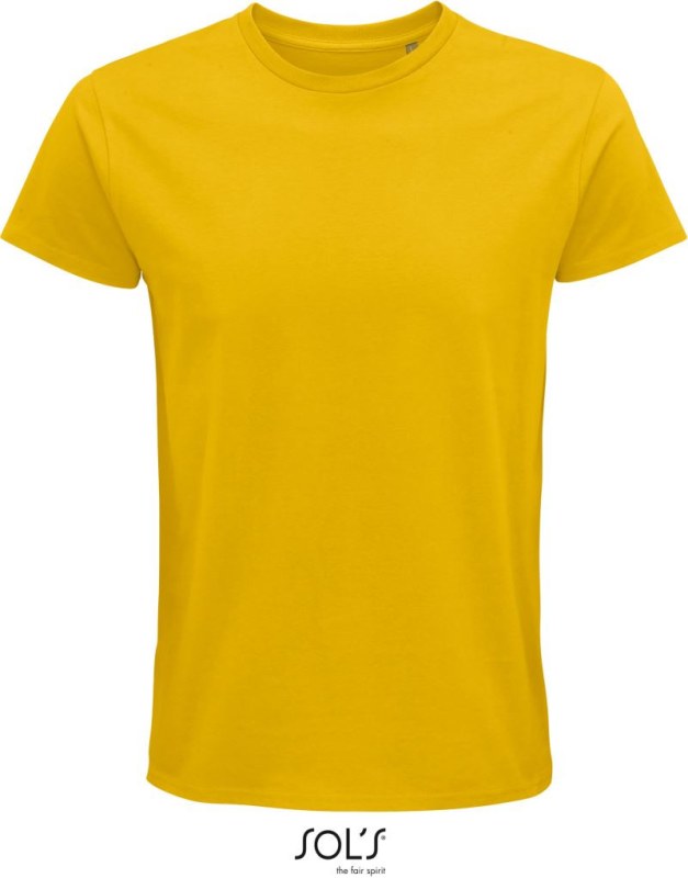 SOL´S Pioneer Men Pánské tričko z bio bavlny 25.3565 gold
