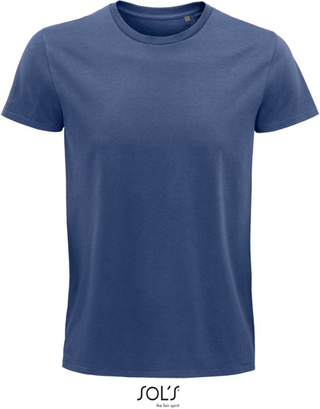 SOL´S Pioneer Men Pánské tričko z bio bavlny 25.3565 denim